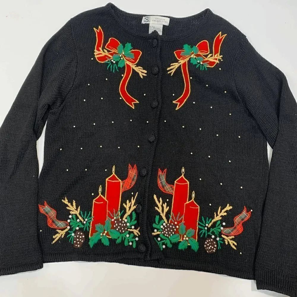 Vintage Studio Collection Knit Christmas Sweater